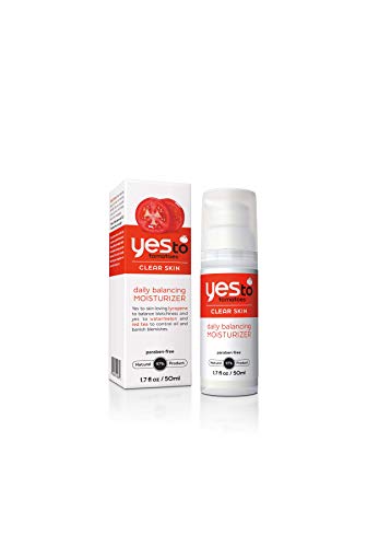 Tomatoes Daily Balancing Moisturizer, Blemish-Fighting & Enlightening Moisturizer, Natural Vegan & Cruelty Free, 1.7 Fl Oz
