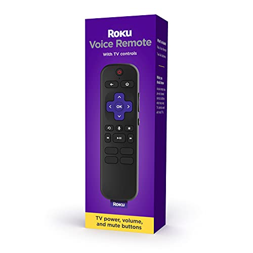 Voice Remote (Official) for Players, TVs and Audio, black