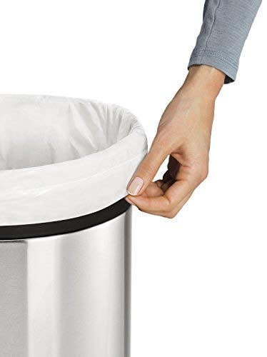 Code F Custom Fit Trash Can Liner, 1 refill pack (20 liners), 25 Liters / 6.5 Gallons