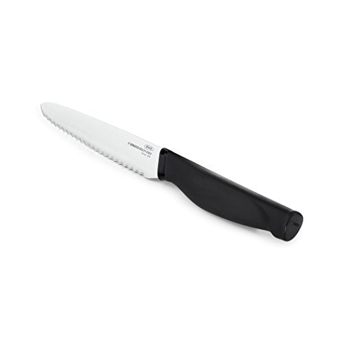 Good Grips 5-in Serrated Utility Knife,Silver/Black