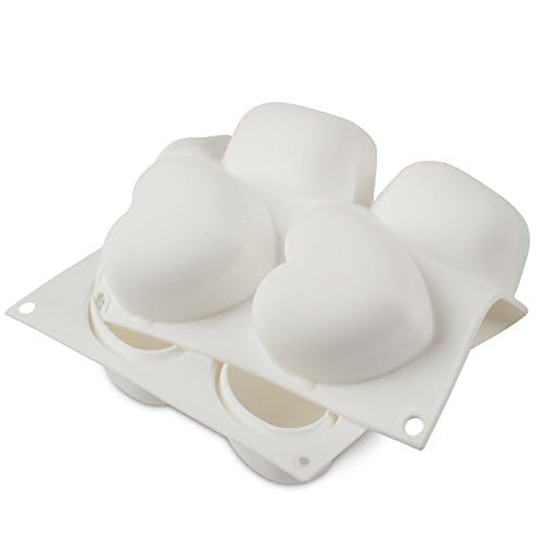 Amorini 100 Silicone Heart Mold with Cutter - 8 Forms