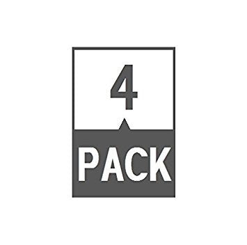 4-Pack - Made in USA - Premium Quality Multi-Purpose Rubber Spacer 3/4 OD x 1/4 ID x 3/4 Thick (Item# X19-6), for Home-Industrial-Automotive-Marine & More! Buy The Best!