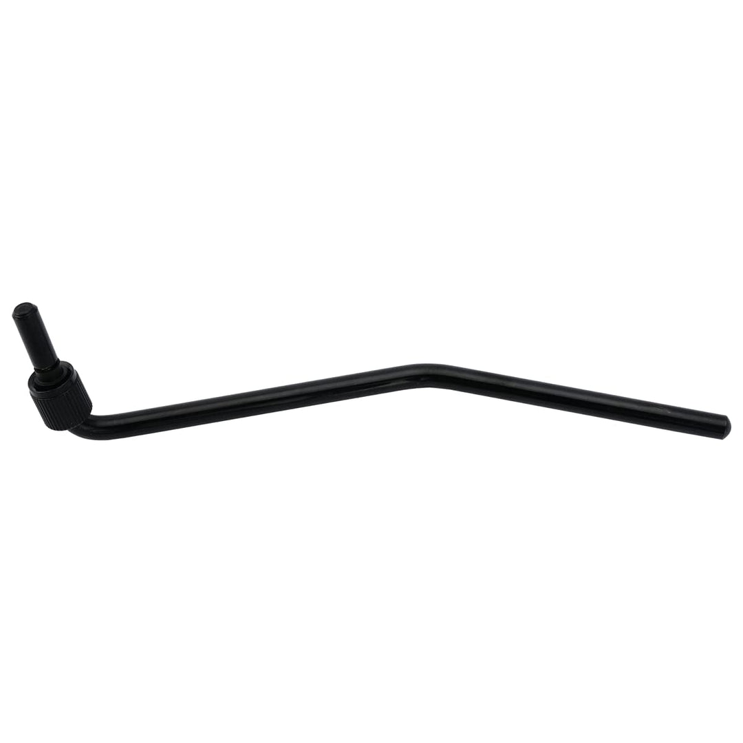 Pro 6mm Collared Steel Tremolo Arm Whammy Bar Vibrato Arm for Floyd Rose Double Locking Tremolo Bridge Electric Guitar, Black