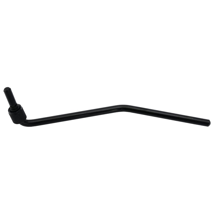 Pro 6mm Collared Steel Tremolo Arm Whammy Bar Vibrato Arm for Floyd Rose Double Locking Tremolo Bridge Electric Guitar, Black
