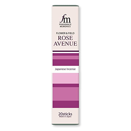 Fragrance Memories - Flower & Field - Rose Avenue 20 Sticks