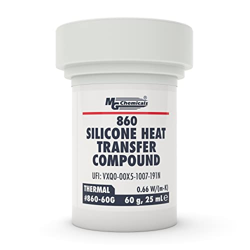 - 860-60G Silicone Heat Transfer Compound, 60g Jar