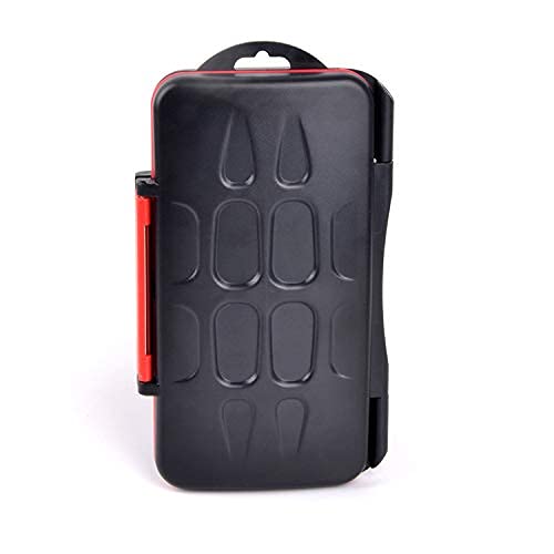 EIGHTEENPCTGREY Photo CFexpress Card Case, Water Resistant, Impact Resistant, Safe and Easy to Carry fits 3 CFexpress Type B Card 6 SD Cards and 6 Micro SD Cards