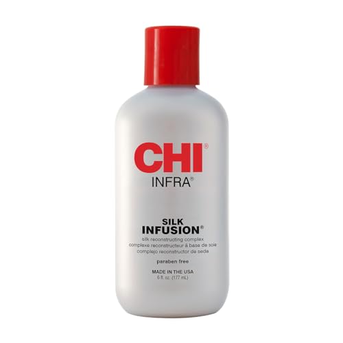 Infra Silk Infusion, Leave-In Reconstructing Treatment To Strengthen & Protect All Hair Types, Alcohol-Free, 6 Oz