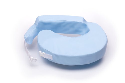 Original Nursing Pillow Cover - Slipcovers For Baby - Vinyl, Adjustable Fit, Easy Care, Durable - Original Nursing Pillow Not Included, Blue