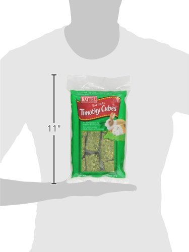 Timothy Hay Blend Cubes for Pet Rabbits, Guinea Pigs, Chinchillas, and Other Small Animals, 1 Pound