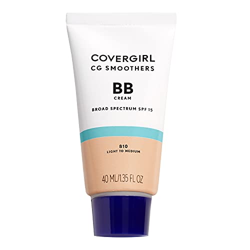 Smoothers Lightweight BB Cream, 1 Tube (1.35 Ounce), Light to Medium 810 Skin Tones, Hydrating BB Cream with SPF 21 Sun Protection (Packaging May Vary)