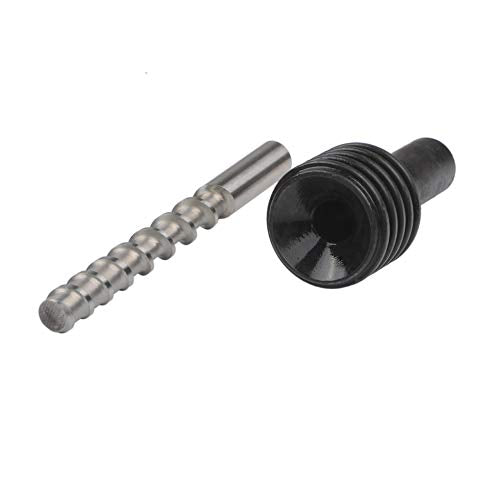 DIY Parts Pellet Feeding Screw Rod and Heat Break Tube Holder for Pellet extruder Large Format 3D Printer Accessories and Particle Blast Cleaning Machine use