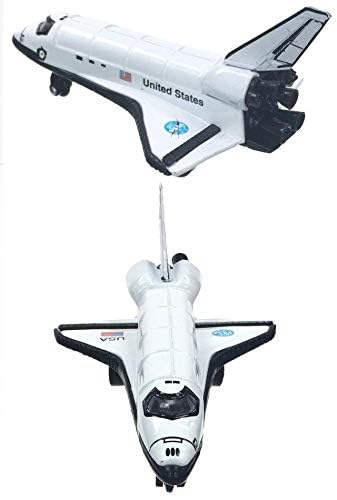 5 Inch Diecast Pullback Space Shuttle, One Space Shuttle