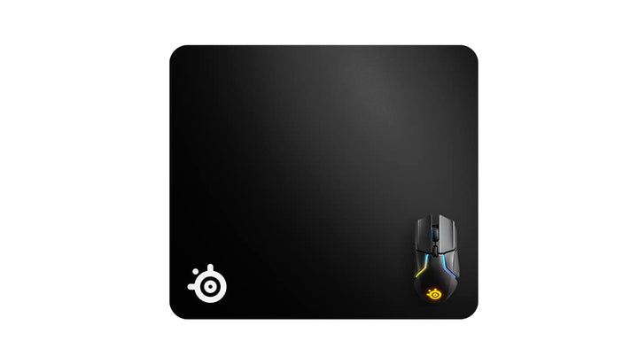 QcK Gaming Mouse Pad - Large Thick Cloth - Peak Tracking and Stability - Optimized For Gaming Sensors