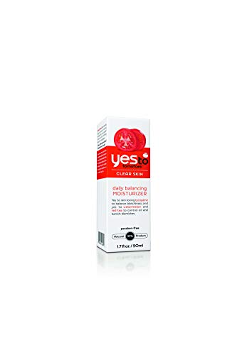 Tomatoes Daily Balancing Moisturizer, Blemish-Fighting & Enlightening Moisturizer, Natural Vegan & Cruelty Free, 1.7 Fl Oz