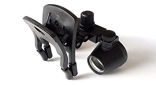 Doc.Royal Binocular Clip Loupes Lab Head Magnifier w/Clip-on 2.5X420mm DY-109