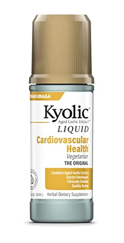 Aged Garlic Extract Liquid, Vegetarian Cardiovascular, 2 Ounces (Packaging May Vary)