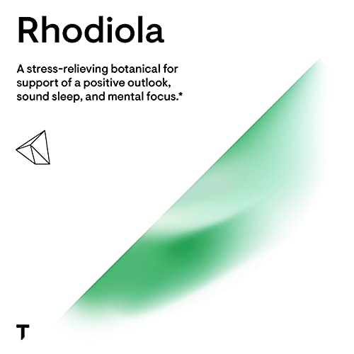 Rhodiola - Botanical Supplement for Stress Relief - Enhances Sleep, and Mental Focus* - 60 Capsules