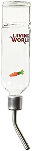 Eco+ Water Bottle for Rats, Guinea Pigs, Chinchillas and Other Small Animals, 12-Ounce