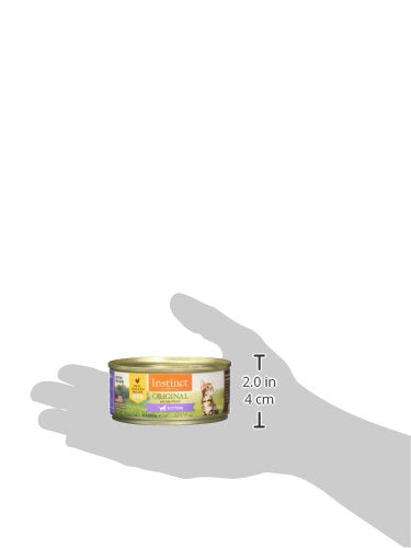Original Pate Kitten Wet Cat Food, Grain Free - Real Chicken, 5.5 oz. Cans (Pack of 12)