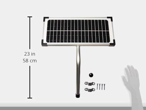 10 Watt Solar Panel Kit (FM123) for Automatic Gate Openers