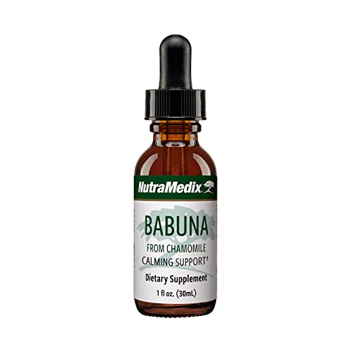 Babuna Calm Drops - Chamomile Extract for Optimal Rest and Relaxation Support - Calming Supplement Can Be Mixed with Water for Relaxing Tea or Drink (1oz / 30ml)