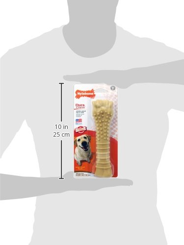 Textured Knuckle Bone Power Chew Toy for Dogs, Durable & Tough Dog Toys for Aggressive Chewers, Peanut Butter Flavor, X-Large - Over 50 Ibs, 1 Count