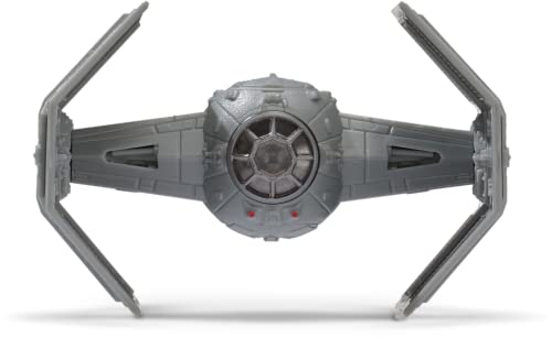 Micro Galaxy Squadron Starfighter Class Darth Vader’S TIE Advanced - 5-Inch Vehicle with 1-Inch Micro Figure,Black