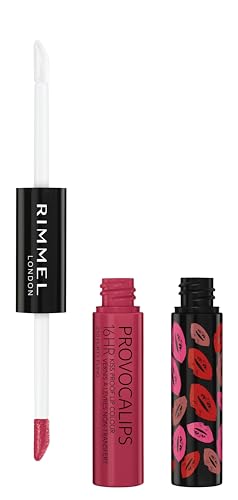 London Provocalips 16hr Kiss-Proof Lip Color - Two-Step Liquid Lipstick to Lock in Color and Shine - 210 Flirty Fling, .14 fl.oz.