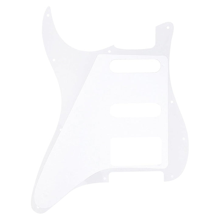 HSS 11 Hole Strat Electric Guitar Pickguard for Fender USA/Mexican Made American Standard Stratocaster Modern Style Guitar Parts,4Ply Tortoise Shell