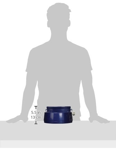 Pet Bergan Auto-Wata - Outdoor Dog & Cat Water Dispenser - Automatic Water Bowl for Pets - Made from Durable, BPA-Free Plastic - Self-Watering Cat & Dog Bowl - Navy, 48 Ounces