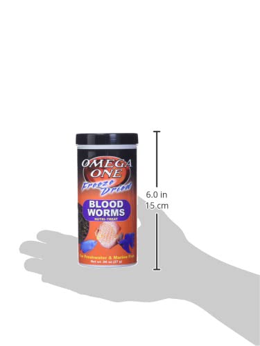 Freeze Dried Blood Worms, 0.96 oz