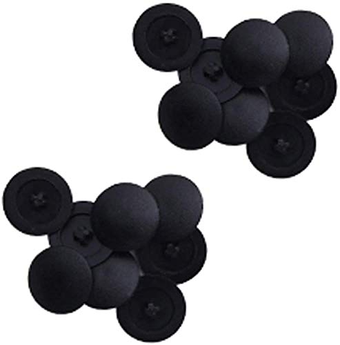100pcs Screw Caps Black Covers, Self-Tapping Waterproof Screw Cap Cover for Phillips Screws, Suitable for Wall mounting Photo Frame Decoration Kitchen Cabinet wardrobes Home Furniture (254)