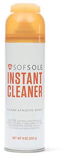 unisex-adult Instant Cleaner Foaming Stain Remover for Athletic Shoes, Black, 9-Ounce