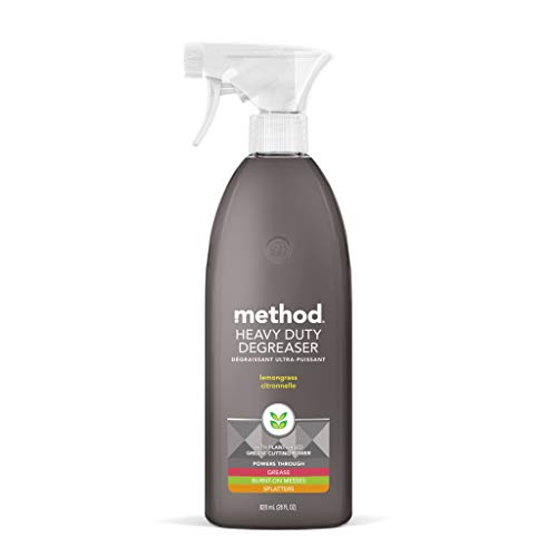 Heavy Duty Degreaser, Lemongrass Scent, Oven Cleaner & Stove Top Cleaner, 28 Oz Spray Bottle (Pack of 1),(Packaging may vary)