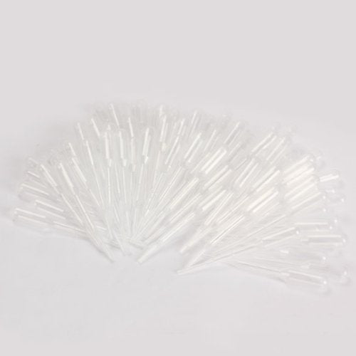 100PCS 0.2ml Graduated Pipettes Dropper Polyethylene
