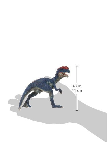 Dinosaurs, Jurassic Era velociraptor Dinosaur Toys for Boys and Girls, Dilophosaurus Toy Figure, Ages 4+