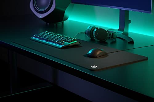 QcK Gaming Mouse Pad - XXL Thick Cloth - Sized to Cover Desks