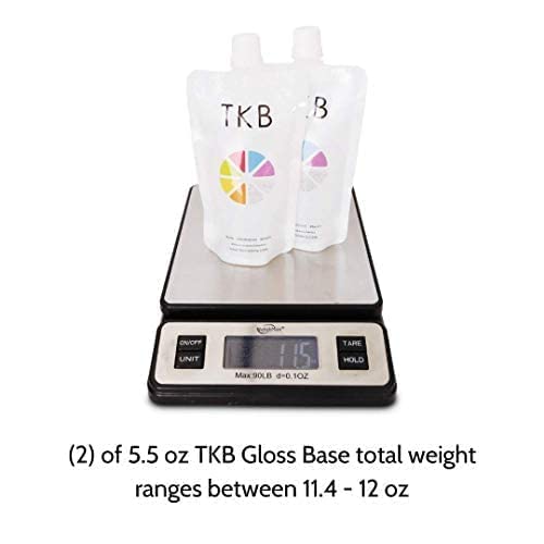 TKB Versagel Lip Gloss Base | Clear , Made in USA 11 oz (2 of 5.5 oz bags) Mineral-Oil-Free ($1.37/oz)