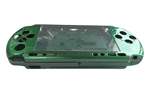Full Housing Shell Faceplate Case Repair Replacement for Sony PSP 3000 Console Color Green