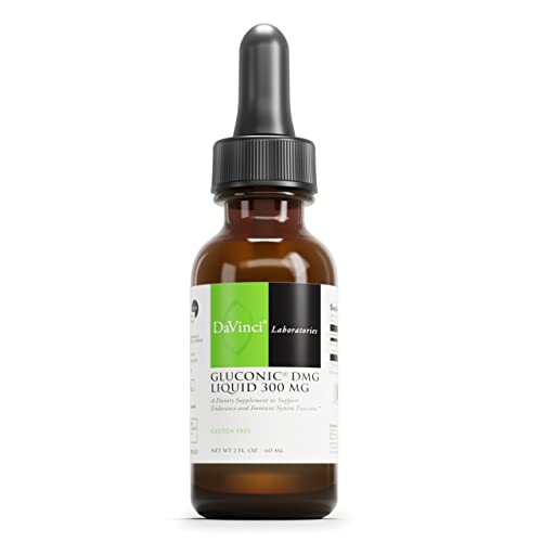 Labs Gluconic DMG Liquid 300mg - Helps Support Immune System, Muscle Function, Heart Health & Brain Health* - 2 fl oz (60 Servings)