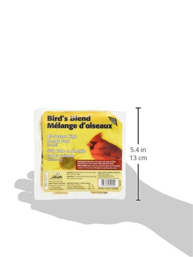 DD4-12 Heath Bird Suet, Yellow, 11.25 Ounce (Pack of 12)