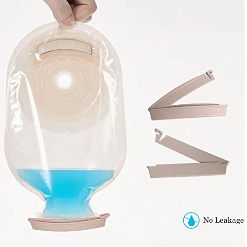 Ostomy Supplies Drainable Pouch Sealing Clamp Set Colostomy Bag Clips Tail Closure 10pcs