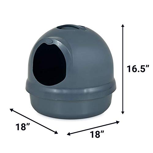 Booda Dome Litter Box, white