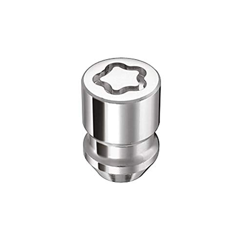 24552 Chrome Cone Seat Wheel Locks (M12 x 1.25 Thread Size) - Set of 5