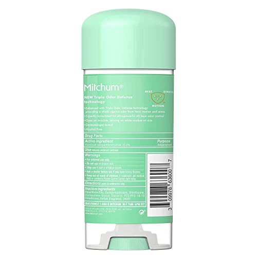 Anti-Perspirant & Deodorant for Women, Power Gel, Powder Fresh, 3.4 oz (96 g) (Pack of 4)