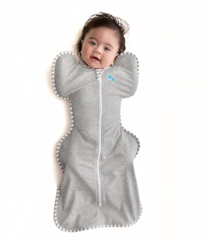 Swaddle UP, Baby Sleep Sack, Self-Soothing Swaddles for Newborns, Improves Sleep, Snug Fit Helps Calm Startle Reflex, New Born Essentials for Baby, Small 8-13lbs, Gray
