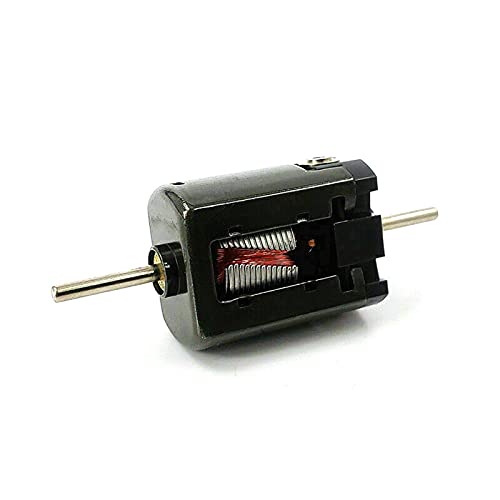 2Pcs 15mm Micro 010 Motor DC 6V 12V 24V High Speed Dual Shaft Toy Car Rail Train