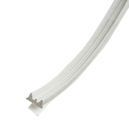 All Weather EPDM Rubber Weatherseal for Gaps 1/16-Inch to 1/8-Inch, White - MD Building Products 02618