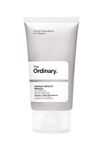 Salicylic Acid 2% Masque, Clarifying Charcoal & Clay Mask for Blemish-Prone Skin, 1.7 Fl Oz
